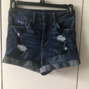 Super High Rise Midi Shorts